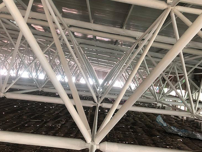 天水大型螺栓球网架施工厂家